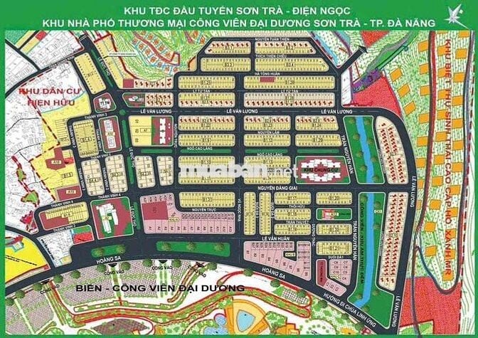 Bán đất MT đường Lý Tử Tấn, gần Biển Sơn Trà, 90m xây căn hộ cưc đẹp