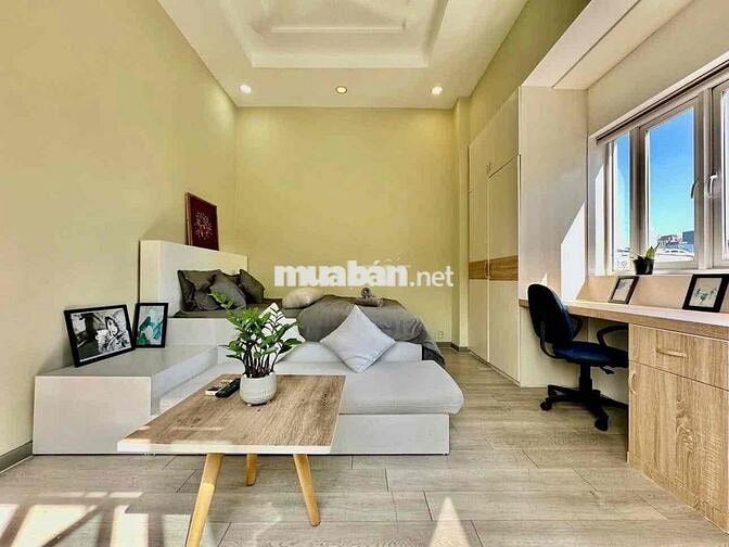 CHO THUÊ PHÒNG STUDIO FULL NỘI THẤT THOÁNG NGAY TRUNG TÂM BÌNH THẠNH