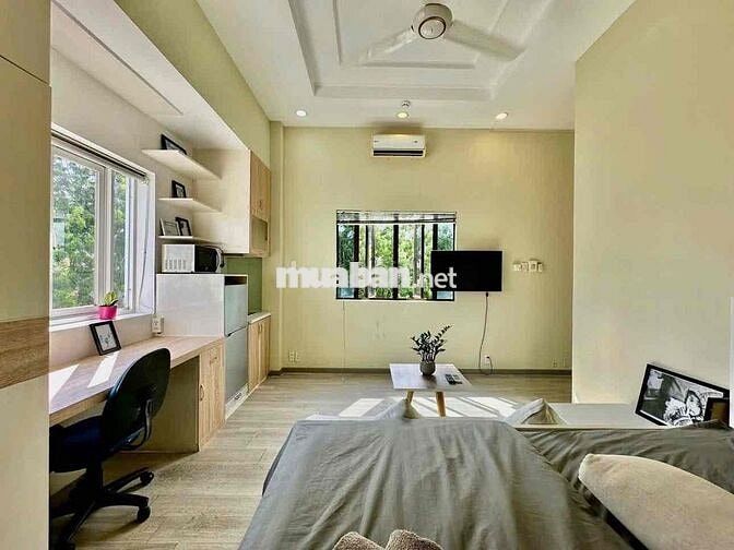 CHO THUÊ PHÒNG STUDIO FULL NỘI THẤT THOÁNG NGAY TRUNG TÂM BÌNH THẠNH