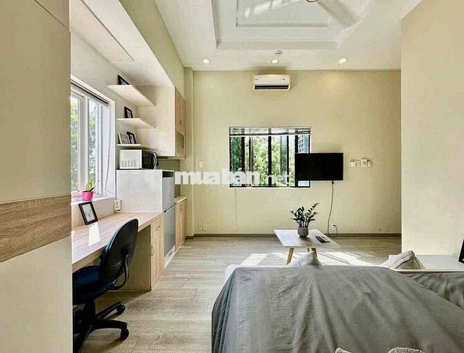 CHO THUÊ PHÒNG STUDIO FULL NỘI THẤT THOÁNG NGAY TRUNG TÂM BÌNH THẠNH
