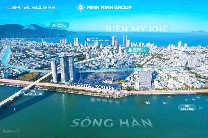 Sở hữu căn hộ 2PN bên cạnh sông Hàn, ngay trung tâm thành phố, gần cầu