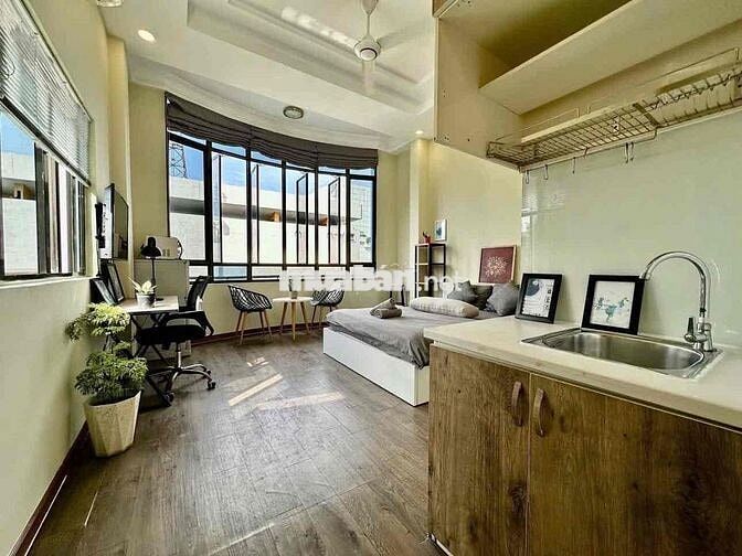 CHO THUÊ PHÒNG STUDIO FULL NỘI THẤT THOÁNG NGAY TRUNG TÂM BÌNH THẠNH