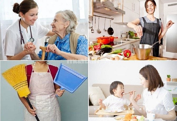 CẦN 1 NGƯỜI GIÚP VIỆC NHÀ 1 NGƯỜI CHĂM BÉ 1 NGƯỜI CHĂM BÀ ĂN Ở LẠI