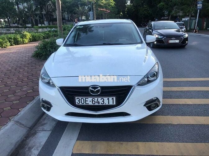 Mazda Mazda 3 2016 Số tự động Trắng Da