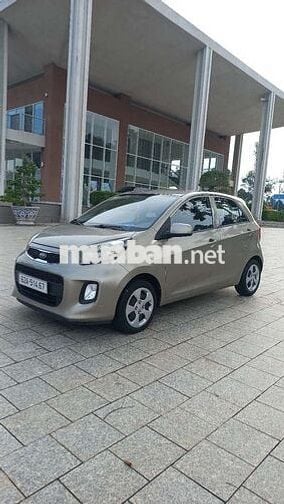 Kia Morning MT 1.25 2017 Vàng cát 18.000 km