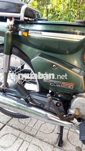 Honda Cub 83/50 Xanh rêu máy êm