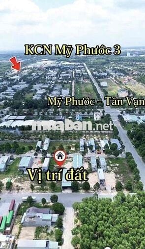 365m2 full Thổ cư Tái Định Cư Mỹ Phước 3