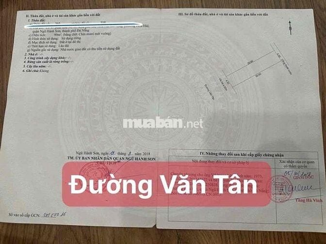 Bán đất khu phố chợ Non Nước. đường 7.5 giá tốt 🥰