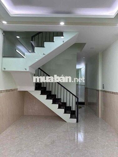 NHÀ MẶT TIỀN ĐƯỜNG SỐ P9 GÒ VẤP CÓ THANG MÁY