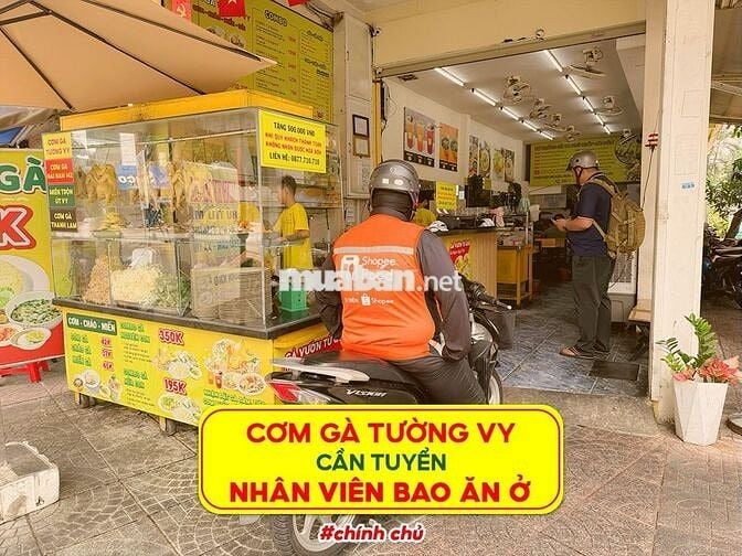  🔥NHÂN VIÊN ĐÓNG GÓI/PHỤC VỤ/CHẶT GÀ/THU NGÂN🔥 