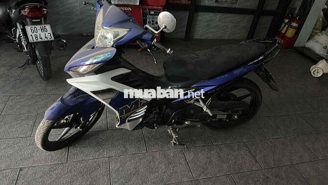 Yamaha Exciter 2014 Côn tay Xanh trắng