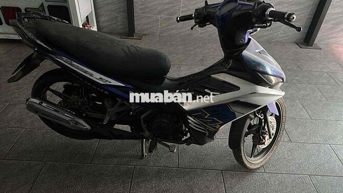 Yamaha Exciter 2014 Côn tay Xanh trắng