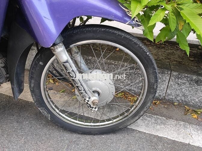 Honda Wave xương cá tím hoa cà chưa rớt đầu