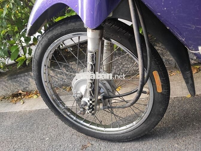 Honda Wave xương cá tím hoa cà chưa rớt đầu