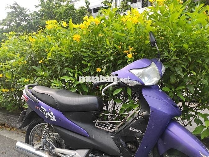 Honda Wave xương cá tím hoa cà chưa rớt đầu