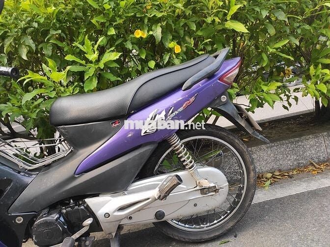 Honda Wave xương cá tím hoa cà chưa rớt đầu