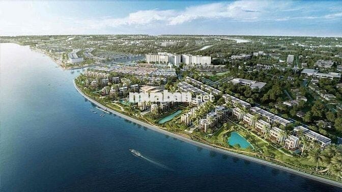 Bán đất tặng nhà thô khu Tây Sông Hậu
