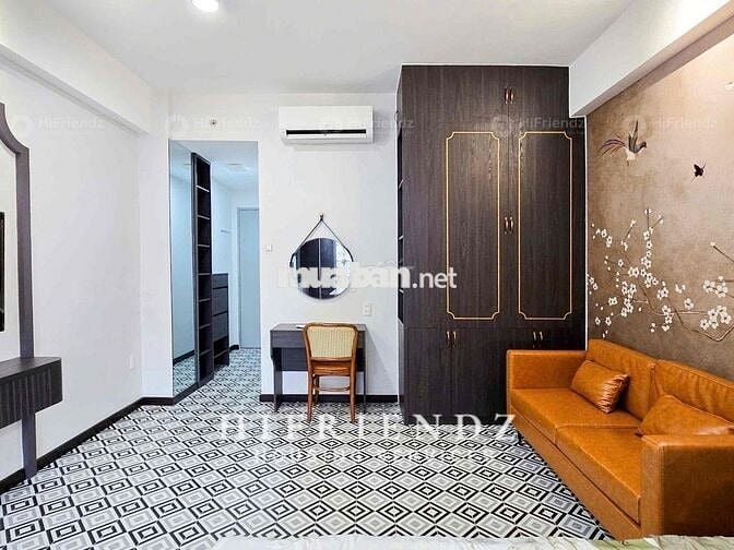 phòng không gác mới xây Quận 7 có ban công mới rộng gần KCX, Lotte