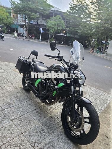 Kawasaki Vulcan 650 S Đen 15.000km,Fulk đồ chơi