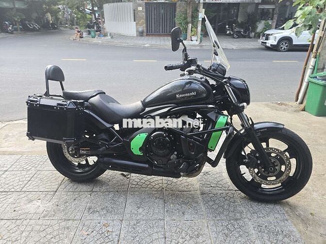 Kawasaki Vulcan 650 S Đen 15.000km,Fulk đồ chơi