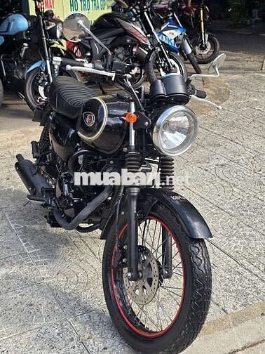 Kawasaki W175 SE 8000 km màu Đen,Cực Mới