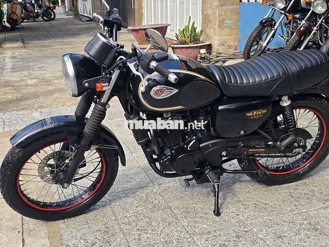 Kawasaki W175 SE 8000 km màu Đen,Cực Mới