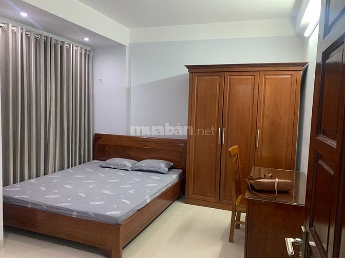 Cho thuê CC mini 55m2 đủ đồ ô tô đỗ cửa 1PN, 1WC tại Nguyễn Văn Trỗi
