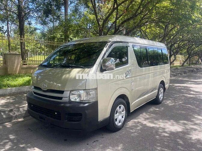Toyota Hiace 2008 xăng rin keng
