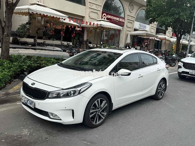 Kia Cerato 2018 Full Cao Cấp Trắng 16.396 km