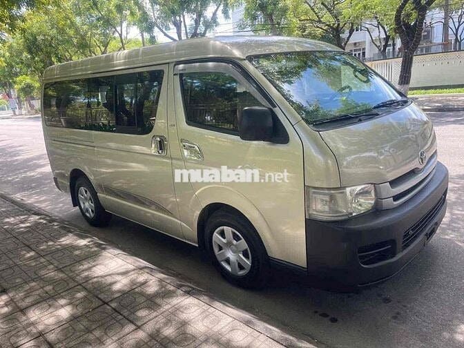 Toyota Hiace 2008 xăng rin keng