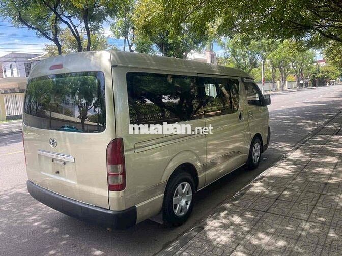 Toyota Hiace 2008 xăng rin keng
