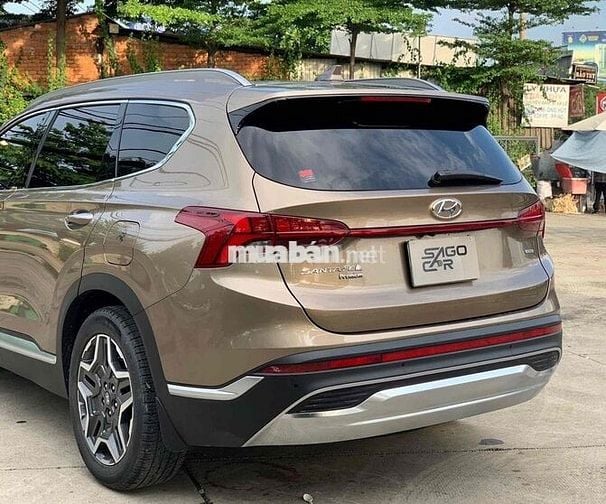 Hyundai SantaFe 2023 SUV 7 chỗ Nâu full xăng