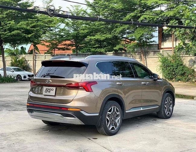 Hyundai SantaFe 2023 SUV 7 chỗ Nâu full xăng