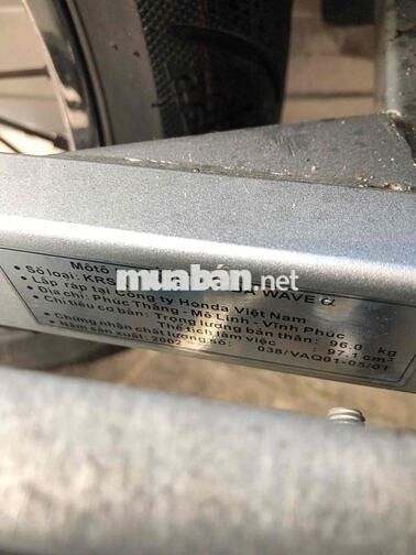 Honda Wave Alpha 2002 Xanh Việt Nam