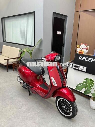 Vespa 150cc Đỏ Cherry siêu lướt 8k km Hỗ trợ góp