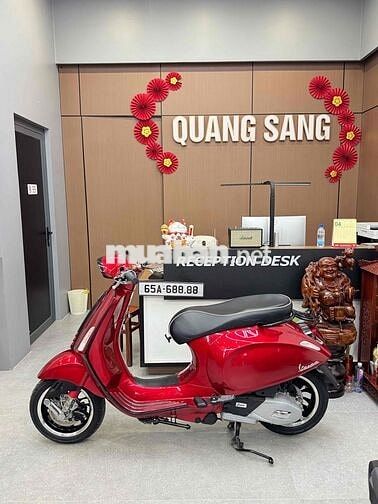 Vespa 150cc Đỏ Cherry siêu lướt 8k km Hỗ trợ góp
