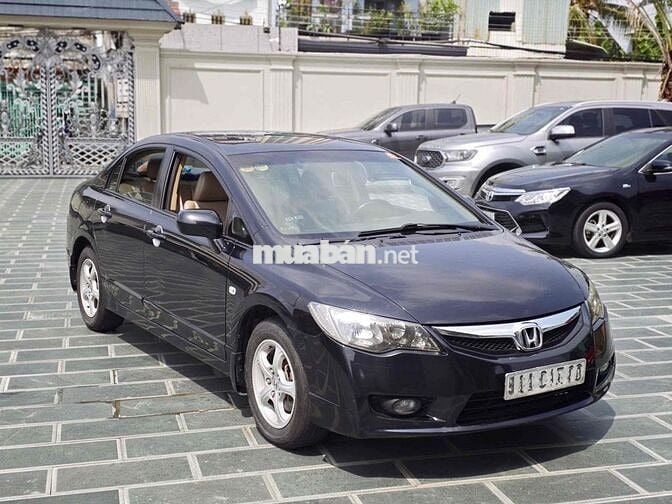 🔴 Honda Civic 1.8MT 2010 Số sàn Đen