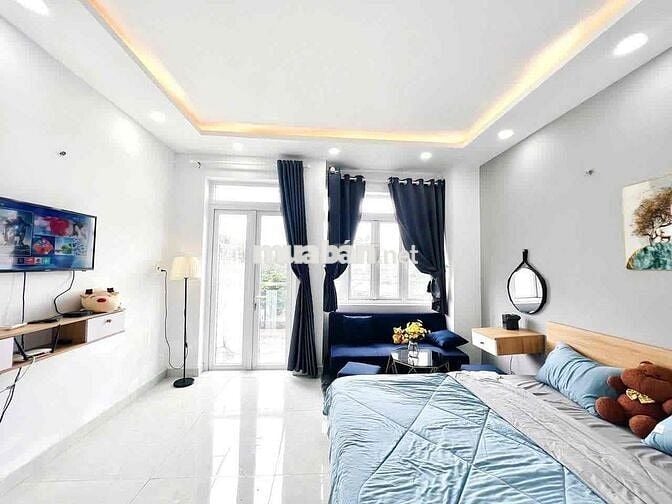 Cho thuê căn hộ 1pn tách bếp ban công giặt riêng full nt ở quận 10