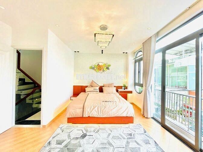 CHỦ NHIỆT BÁN NHÀ  GÒ VẤP - PHAN VĂN TRỊ - 4 TẦNG - 3 PN - 50m2 