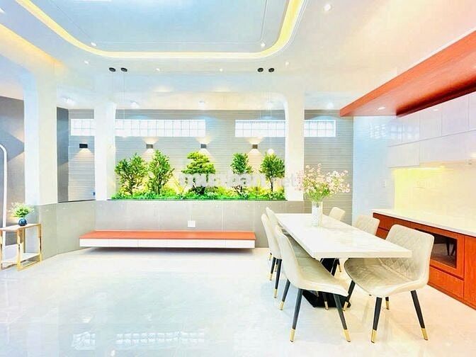 CHỦ NHIỆT BÁN NHÀ  GÒ VẤP - PHAN VĂN TRỊ - 4 TẦNG - 3 PN - 50m2 