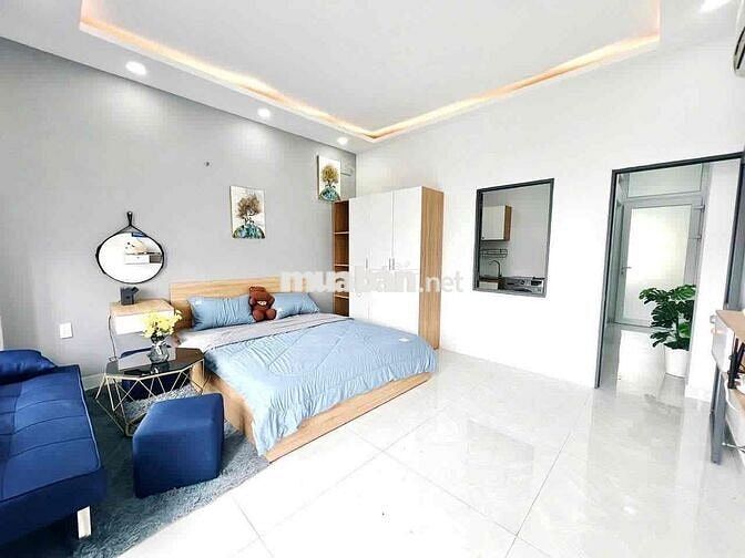 Cho thuê căn hộ 1pn tách bếp ban công giặt riêng full nt ở quận 10