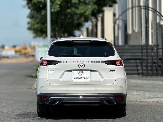 Mazda CX-8 Premium 2024 Trắng Mới Về