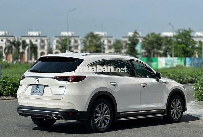 Mazda CX-8 Premium 2024 Trắng Mới Về