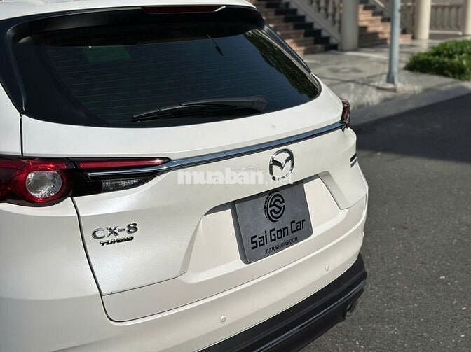 Mazda CX-8 Premium 2024 Trắng Mới Về