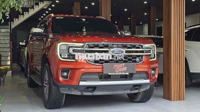 Ford Everest Titanium 4WD 2022 Đỏ cam không lỗi
