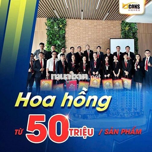 BCONS HOMES Tuyển dụng nhân viên KD BĐS tại TP.HCM