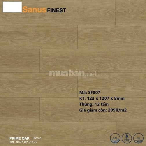 💥 XẢ KHO DỌN MẪU – THANH LÝ GIÁ RẺ 💥 SÀN GỖ DONGWHA CHÍNH HÃNG 