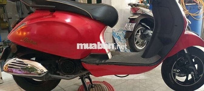 Halim Vespa 50cc Đỏ