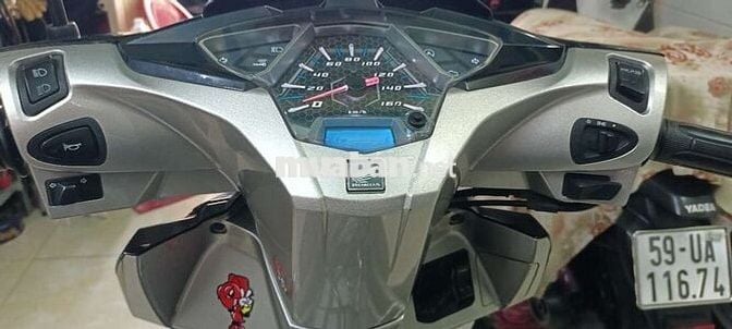 Honda Air Blade 2018 Smartkey Đen, Xám