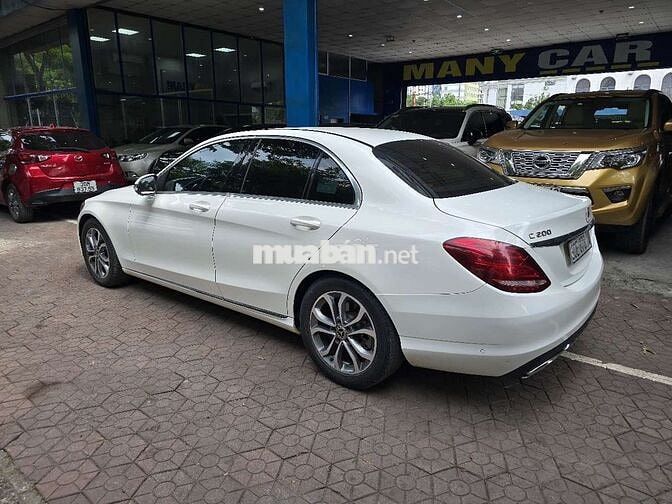 Mercedes C200 2017 zin 8 vạn